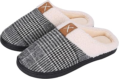 Flobials for women, housebags in soft memory foam, comfortable and comfortable, house slippers lined with fleece velvet, non -slip home slippers for autumn and winter for women.. Shop for everything you need at DIAYTAR NIGERIA, with budget-friendly prices and quick delivery.