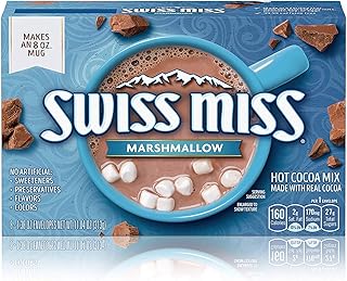 Hot cocoa mix Swiss Miss Marshmallow (8) 40 ml sachets.. DIAYTAR Nigeria: Shopping that fits your budget and your schedule.