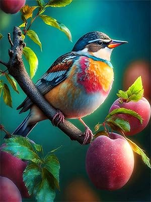 Wooden puzzle 300 pieces/apples and birds on a branch/gift for adults and children, family game.. Great products, lower prices, fast delivery — DIAYTAR Nigeria has it all.