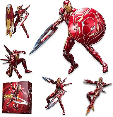 Lonolly Meg Iron Man MK50 figurine - 7 -inch luxury painting, superb collection gift (MK L).. Discover a world of affordable shopping with DIAYTAR NIGERIA's vast marketplace delivered to you in days.