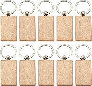 Key holders, virgin wooden keychain, personalized key cards for daily use or best wooden gift (rectangular, 10 pieces).. DIAYTAR NIGERIA transforms how Nigerians shop with our affordable prices and dependable shipping times.