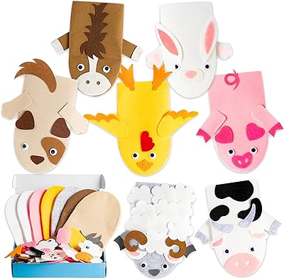 Watink 7 pieces of hand puppets in fuse animal felt with mobile mouth, make your own puppets for early learning in class, narration and role -playing games for children.. Transform your online shopping experience with DIAYTAR NIGERIA's affordable and diverse marketplace.