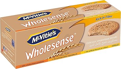 Mcvitia's Holsens' whole wheat cookies - 400 g.. DIAYTAR NIGERIA: Your one-stop e-commerce destination with affordable prices and nationwide delivery in 5-8 days.