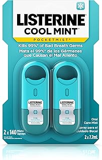 Listerist Cool Mint Oral Care Pocket Fig 15 ml (Pack of 2).. DIAYTAR Nigeria: Great value, fast delivery, and endless options.