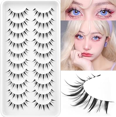 Manga Manga Natural look Anime False Individual eyelash Vaporer Korean Makeup Korean Clusters 10 Japanese Chinese Asian pairs False Loads Pack by Geeneiya.. Your trusted shopping partner, DIAYTAR NIGERIA offers extensive selection with quick delivery options.
