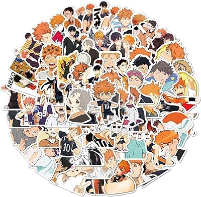 Waterproof vinyl stickers Anime vinyl for water bottles, computer, laptop, skateboards, luggage and other decorations (haikyuu) 100 rooms.. Shop with purpose at DIAYTAR NIGERIA and receive your purchases at unbeatable prices within the week.