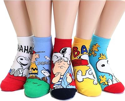 Animated animated socks original Snoopy for women.. DIAYTAR NIGERIA: Your one-stop e-commerce destination with affordable prices and nationwide delivery in 5-8 days.