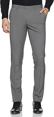 Formal pants cut Slim for men (SY-AW19-MFT-059_GRAY_34W x 2_34l).. Experience the DIAYTAR difference with our vast product selection and delivery within 5-8 days.