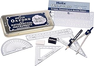 Helix Oxford mathematical set with storage box.. DIAYTAR NIGERIA makes online shopping accessible to all with budget-friendly prices and reliable delivery.