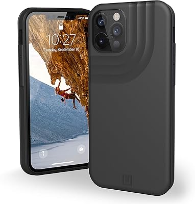 [U] UAG iPhone 12/12 PRO 5G (6.1 inches) Elegant and stylish bumper shell with anchor pattern, matt black.. Save more, wait less — DIAYTAR Nigeria delivers faster than ever.