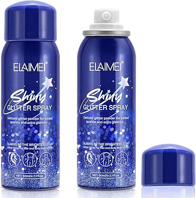 Shiny spray, shiny spray for the body and hair, shiny spray for the waterproof with fast drying (2.14 oz).. Discover why thousands choose DIAYTAR NIGERIA for affordable products delivered in less than a week.
