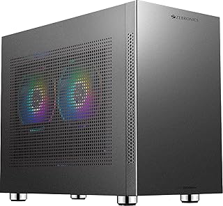 Zebronics Zeb-Woodan Deluxe games with small shape factor, matx/mini itx, USB3.0 support, perforated cards, support for the SFX/ATX power supply and support for the vertical GPU (gray).. Affordable convenience is here — shop DIAYTAR Nigeria today.