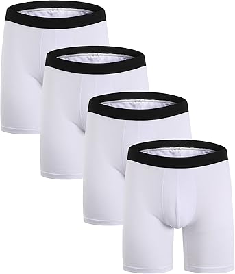 Zlyc Cotton Boxer long legs for men, adjusted underwear, 3/4 package.. Experience the DIAYTAR difference with our vast product selection and delivery within 5-8 days.
