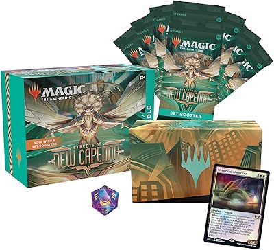 Magic the Gathering Street of New Cabina, 8 sets of boosters and accessories, multicolored (C95150000), from 13 years old.. Enjoy a hassle-free shopping experience with DIAYTAR Nigeria, where products are categorized for your convenience and delivery is always on time.