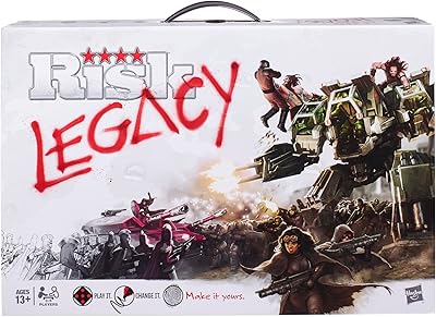 Hasbro Avalon Hill Risk Legacy Strategy Game Table Immersive Narrative Society for 13.. DIAYTAR NIGERIA: Making quality products accessible to all Nigerians at affordable prices.