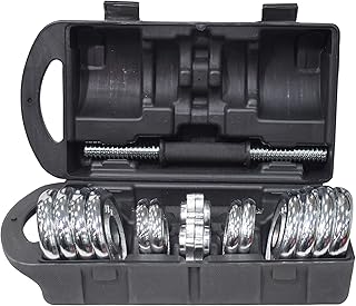 Skyland EM-9227-15 Set of adult dumbbells, Unisex, L 43 x L 23 x 14 cm-Silver.. Shop from Nigeria's largest product selection at DIAYTAR, with budget-friendly prices and swift delivery.