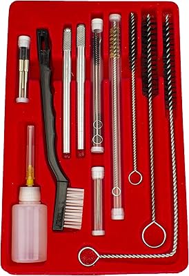 Tolux HVLP SPRAY SYSTEM Cleaning and maintenance Set of air -free paint sprayer, 23 pieces, right metal brush and long handle, small flexible pipe brushes and storage bag, cleansing sprayer, 31209L model.. Experience the DIAYTAR difference with our vast product selection and delivery within 5-8 days.