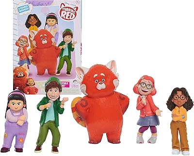 Set of Disney and Pixar Turning Red BFF figurines, 5 rooms, height 3 ", children's toys from 3 years old.. Nigeria's e-commerce leader delivers unmatched variety and value to your doorstep in just 5-8 days.