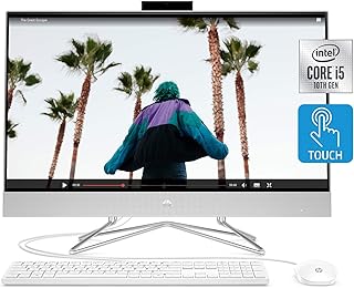 All-in-one HP desktop with 27-inch touch screen, Intel Core i5-1035g1 10th generation, 12 GB of RAM, 512 GB SSD, Windows 10 Family (27-DP0170, money).. Browse endless categories on DIAYTAR Nigeria — your items delivered in just days.