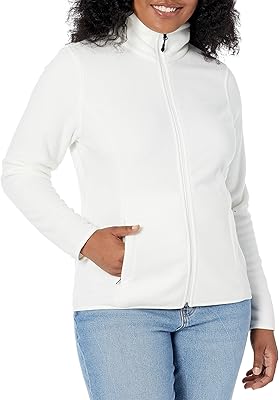 Classic long -sleeved jacket and Amazon Essentials soft fleece zipper for women.. DIAYTAR NIGERIA: Where every click leads to affordable purchases delivered promptly to your door.
