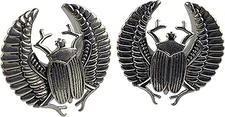 Mystic Metals Body Jewelry Pair of Scarab Sowers in 316L stainless steel (PS-302).. DIAYTAR NIGERIA connects Nigerians with quality products at affordable prices, delivered in 5-8 days nationwide.