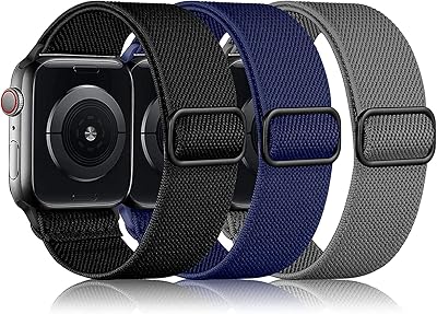 Extensible strip with unique loop infosun compatible with Apple Watch Band 3 parts, 42 mm/44 mm/45 mm/49 mm.. No stress, no delays — DIAYTAR Nigeria is your trusted shopping partner.