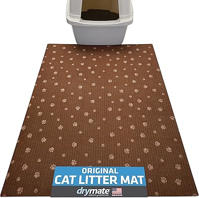 Dog cage mat striped and brown beige 28.. DIAYTAR NIGERIA makes quality accessible to all with our affordable prices and quick delivery service.
