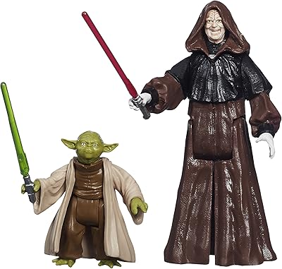 Collection de figurines star wars mission series (yoda et dark saius).. Need something fast? Order it now from DIAYTAR Nigeria.
