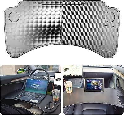Folding tray Tesla car laptop table for accessories.. Your comprehensive marketplace awaits at DIAYTAR NIGERIA with affordable prices and reliable delivery times.