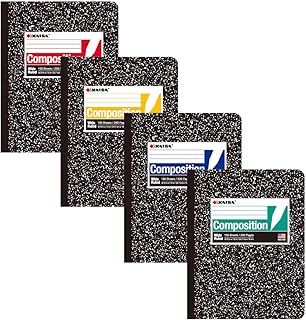 Kaisa composition notebook, Large Line paper, 100 sheets 9.5 "x 19.5", notebook with lined paper, pack of 4 blocks, C10001W.. Embrace a new era of online shopping with DIAYTAR NIGERIA's extensive range and budget-friendly prices.