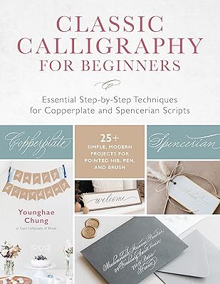 Classic calligraphy for beginners: Essential techniques step by step for copper and Spencerian entries - more than 25 simple and modern projects for sharp feather, pen and brush.. Shop from anywhere in Nigeria and receive your DIAYTAR purchases at affordable prices within a week.