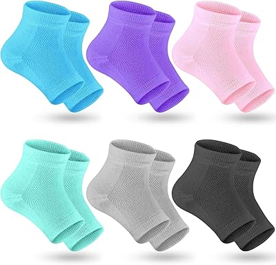 6 pairs of moisturizing socks open in restorative gel.. Discover shopping simplified with DIAYTAR NIGERIA's comprehensive platform and reliable 5-8 day shipping.