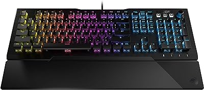 Mechanical game keyboard Rocate Vulcan 121 Aimo RGB, Red, Black, Roc 12 671 RD.. Your trusted e-commerce destination, DIAYTAR NIGERIA offers extensive variety with reliable shipping.