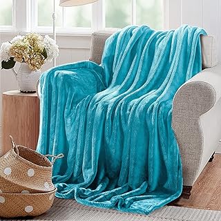 Wool woolen blanket - Wool sofa cover for 300 gsm bed (sky blue).. Your ultimate shopping destination, DIAYTAR NIGERIA combines extensive selection with affordable shipping.