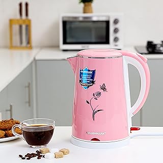 Olsenmark electric kettle, stainless steel interior and plastic exterior, 1.8 liter capacity, OMK2355.. From phone accessories to home decor — DIAYTAR Nigeria ships it fast.