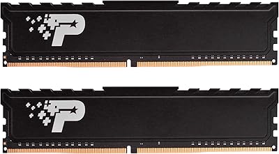 Patriot Signature Premium DDR4 16 GB (2x8 GB) 2666 MHz (PC4-21300) Kit Udimm with thermal shield PSP416g266k111.. DIAYTAR NIGERIA brings the marketplace home to you with affordable prices and delivery in 5-8 days.