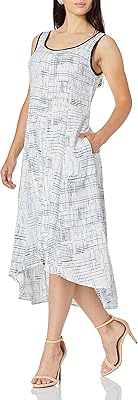 Short Linen Dress Printed Jones New York For Women.. Shopping made simple with DIAYTAR NIGERIA's vast selection and budget-friendly nationwide delivery.