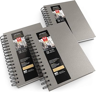 Rigide covering books Arteza 5.5 x 8.5 " - 3 art -z9146 package.. DIAYTAR NIGERIA brings the marketplace home to you with affordable prices and delivery in 5-8 days.