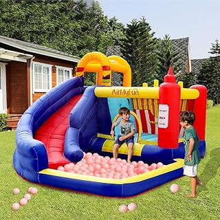 Inflatable château inflatable slide GT-Wheel Hamburger, Size: 360 x 320 x 220 cm.. Experience the future of online shopping with DIAYTAR NIGERIA's extensive product range and competitive pricing.