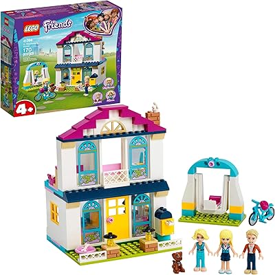 LEGO Friends 41398 The mini doll-house Stéphanie 4+ allows children to play the role of their family and friends Stéphanie, Alicia and James (170 pieces).. Experience the future of shopping with DIAYTAR NIGERIA's extensive selection delivered in just 5-8 days.