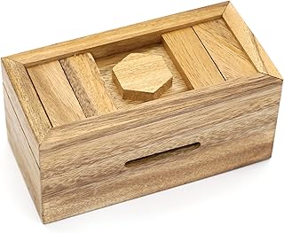 Puzzle gift box with compartments hidden in a unique wooden box for stimulating puzzles and to be used as an intelligent gift box (Canopic).. Shop across boundaries with DIAYTAR NIGERIA's comprehensive catalog delivered nationwide at budget rates.