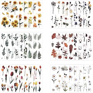 36 Flower sticker sheets for scrapbooking, decoration stickers for planner, matching plant stickers, transparent PET stickers for scrapbooking, agenda, albums, arts and manual work (Bloom).. Say hello to Nigeria’s fastest-growing e-commerce site — DIAYTAR Nigeria.