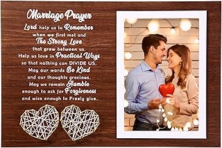 AGPRIX Wedding Personal Wedding Frame Gift for couples, newlyweds and married Christians.. DIAYTAR NIGERIA: Making online shopping accessible with affordable prices and nationwide delivery service.