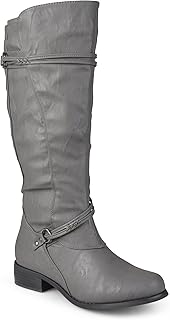 High and broad riding boots day for women - 7 Wide.. Fast delivery, fair prices, and full variety — only on DIAYTAR Nigeria.