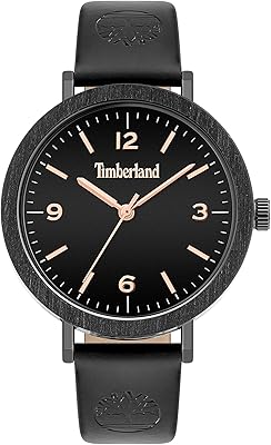 Analog quartz watch for women, black dial and black leather bracelet - TBL. 15958MYB -02, bracelet.. Experience shopping without compromise at DIAYTAR NIGERIA, with vast selection and quick delivery.