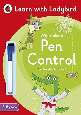 Pen Control: an activity book easy to clean with Ladybird 3-5 years: Ideal for home learning (Eyfs).. With DIAYTAR Nigeria, everything is within reach — and within budget.