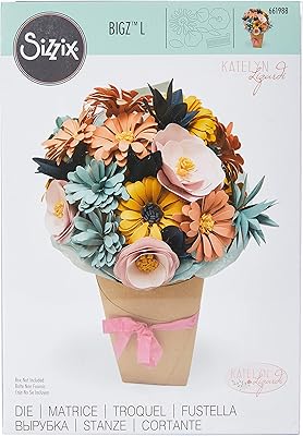 SIZZIX BIGS L DIE 661988 Collection Floral Multicolor Par Kalylyn Lizardi.. DIAYTAR NIGERIA makes quality accessible with our diverse product range and dependable delivery service.