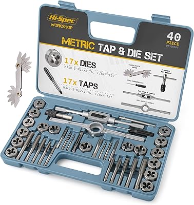 Game of 40 Tarauds and Hispec streams, Tarauding tools and complete threads from M3 to M12 with Taraud key and Pas of Pas of Screws Accessories.. Reliable delivery, all over Nigeria — that’s DIAYTAR Nigeria promise.