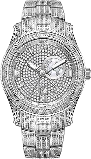 Luxury Diamond watch JBW Jet Setter GMT 100 with two time zones.. DIAYTAR NIGERIA: Where shopping meets satisfaction with affordable prices and delivery within 8 days.