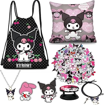 My Melody Kuromi Merch, backpack, pillowcase, mask, buttons pins, stickers, collar, phone support.. Nigeria's fastest-growing e-commerce site offers unbeatable prices and delivery within 8 days.